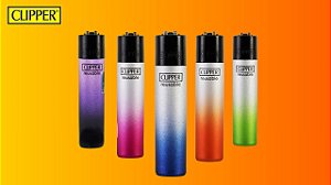 Isqueiro Clipper Gradient Recarregável a Gás Butano Pequeno