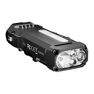 Wuben X4 – Lanterna Compacta Multifuncional Recarregável USB-C 1500 Lumens