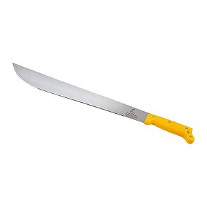 Facão Mato 12 Polegadas Collins Aço Carbono Cabo Amarelo