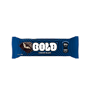 Barra de Proteína Barra Proteica sabor Cookies Black 60g - BOLD