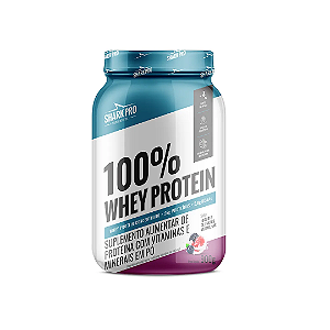 100% Whey Protein sabor Frutas Vermelhas 900g - Shark Pro