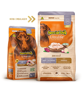 Special Dog - Ultralife - Light - Cães Castrados - Raças Pequenas