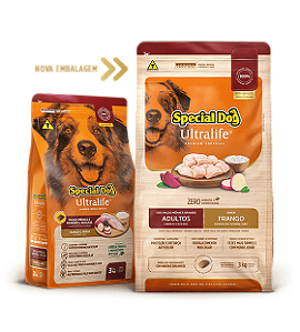 Special Dog - Ultralife - Frango - Adultos - Raças Média e Grande