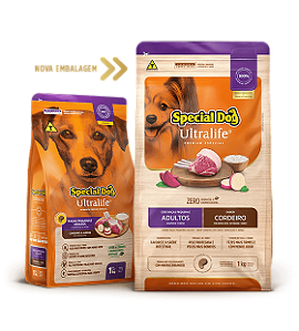 Special Dog - Ultralife - Cordeiro - Adultos - Raças Pequenas