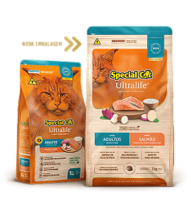 Special Cat - Ultralife - Salmão - Adultos
