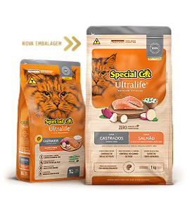 Special Cat - Ultralife - Salmão - Gatos Castrados