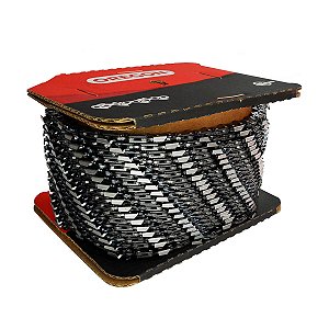 ROLO CORRENTE OREGON 75LP 1640 ELOS 3/8 .063 1,6MM QUADRADO