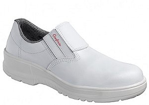 Sapato Branco Unissex SS62 Microfibra Conforto Antiderrapante