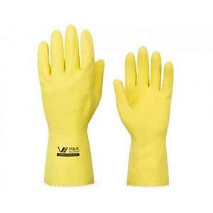 LUVA EM LÁTEX NATURAL - REVESTIMENTO INTERNO SILVER - MARCA VOLK - REF Verniz Silver Slim