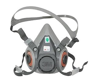 RESPIRADOR SEMIFACIAL SÉRIE 6200 - MARCA 3M - TAM M