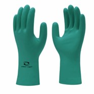 LUVA NITRILICA - REF SUPER NITRO GREEN - MARCA SUPER SAFETY
