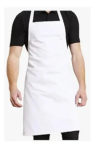 AVENTAL PVC BRANCO - 1,20 X 0,60M - MARCA PROT-CAP - CA36666