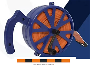 Recolhedor Fita Zebrada 50mm x 40m Restart RB5850 EPI