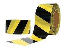 FITA ZEBRADA - 70 MM X 100M - MARCA PLASTCOR - COD 700.00081