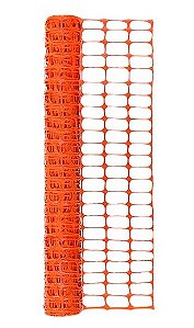 TELA TAPUME 1.20 X 50M LARANJA - CERQUITE PARA OBRA E CONSTRUÇÃO - MARCA PLASTCOR - MODELO TELAPLAST - COD 700.00999