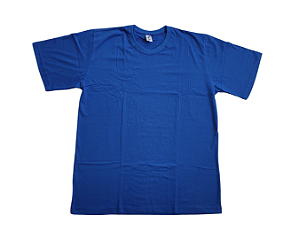 CAMISETA UNIFORME MANGA CURTA GOLA REDONDA - AZUL ROYAL