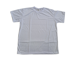 CAMISETA UNIFORME MANGA CURTA GOLA REDONDA - BRANCA