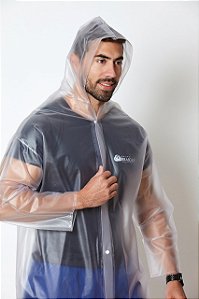 CAPA DE CHUVA TRANSPARENTE - MARCA BRASCAMP - REF 1080