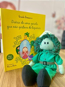 Kit Livro + Boneco Brocolino