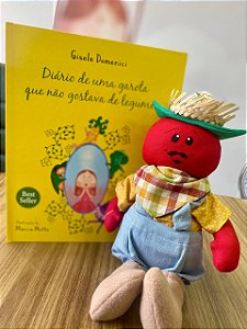 Kit Livro + Boneco Tom