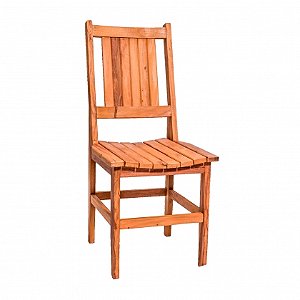 Cadeira Rústica Canastra em Madeira Maciça de Demolição.