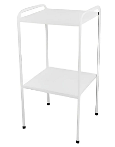 Mesa Auxiliar Pintura Epóxi 40x40x80cm com Ponteira