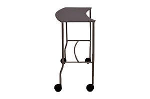Mesa Semi Circular Inox s/ Prateleira
