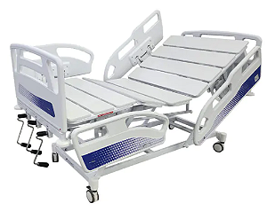 CAMA FOWLER MANUAL COM ELEVAÇÃO DE LEITO EXTRA LUXO