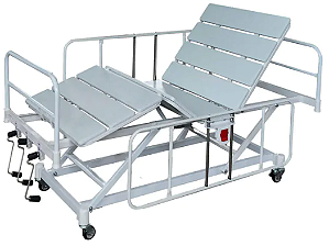 CAMA FOWLER MANUAL COM ELEVAÇÃO DE LEITO STANDARD