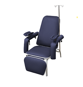 Poltrona Coleta de Sangue Standard Com Suporte de Soro