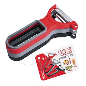 Descascador Multiuso com 3 Peças - Euro Home