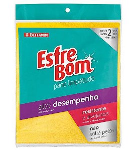 Pano Limpatudo Alto Desempenho com 2 Panos EsfreBom - Bettanin