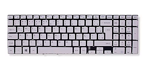 Teclado Samsung Essentials E20 Np350xbe-kdbbr Branco Abnt2