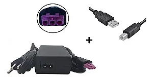 Fonte P/ Impressora Hp Photosmart C4780 32v 0957-2242 + Usb