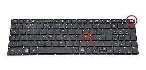 Teclado Para Notebook Acer Aspire E5-573 E5-573 N15q1 Abnt2