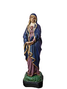 NOSSA SENHORA DAS DORES 33 CM GESSO
