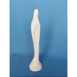 NOSSA SENHORA DO SILENCIO 26,5 CM - GESSO CRU