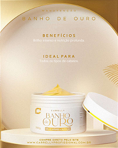 MÁSCARA BANHO DE OURO 300G