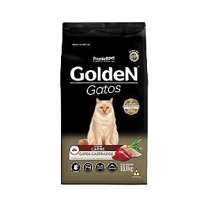 GoldeN gatos castrados sabor carne 10,1kg