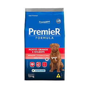 Premier Raças Grandes Adulto sabor Carne 15KG