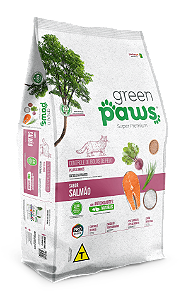 Green Paws gato castrado sabor salmão 10,1 KG