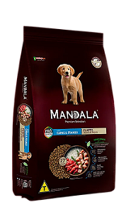 Mandala Cães Filhotes Sabor Carne e Frango  10,1 kg