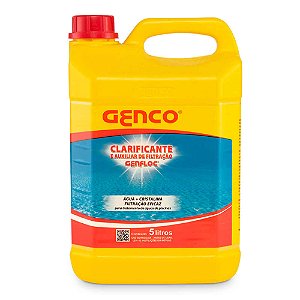 Clarificante  auxiliar de filtragem Genco 5 L Genfloc