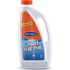 Clarificante floc plus 2 em 1 Hidroazul 1L