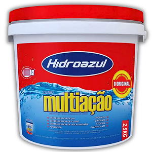 Cloro multi-ação 2,5kg HIDROAZUL