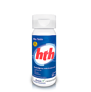 HTH fita teste tubo