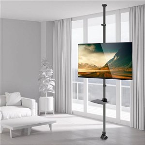 INSTALAÇÃO DE SUPORTE DE TV TETO ATÉ O CHÃO