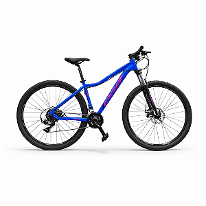 Bicicleta Aro 29 Oggi Float Sport Azul e Rosa