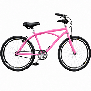 Bicicleta Aro 26 Caiçara/Beach Rosa