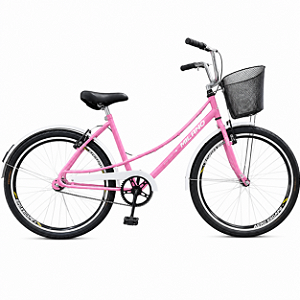 Bicicleta Aro 26 Milano Flora Rosa